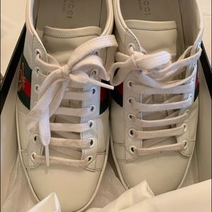 Designer tennis shoes